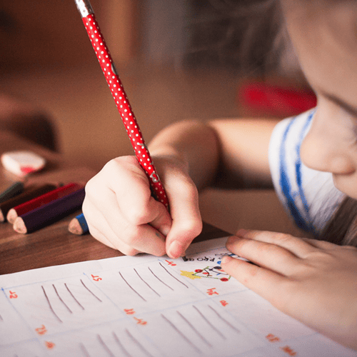 Atelier apprentissage chez l'enfant